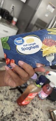 ENRICHED MACARONI PRODUCT, HALF-LENGTH SPAGHETTI