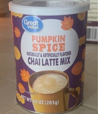 Pumpkin spice Chai Latte Mix