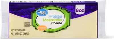 Mozzarella Low-Moisture Part-Skim Cheese