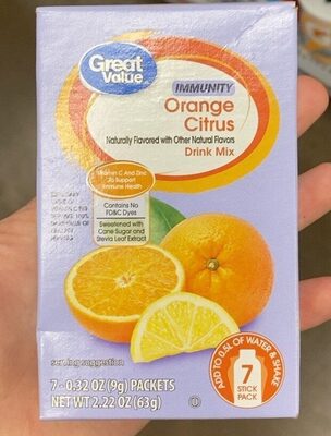 Orange Citrus Drink Mix