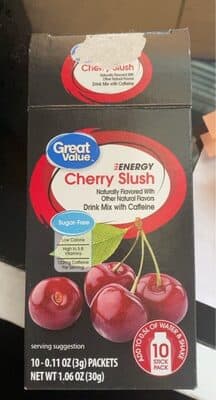 Energy Cherry Slush