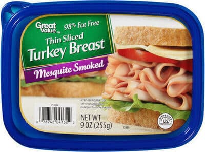 MESQUITE SMOKED THIN SLICED TURKEY BREAST, MESQUITE SMOKED