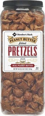 Peanut Butter Filled Pretzels
