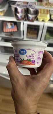 Strawberry Light Greek Nonfat Yogurt
