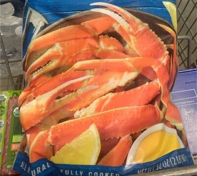 Snow crab legs