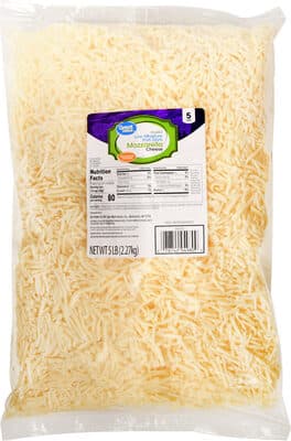 Mozzarella Shredded Low-Moisture Part-Skim Cheese