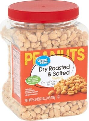 Dry Roasted Peanuts with Sea Salt
