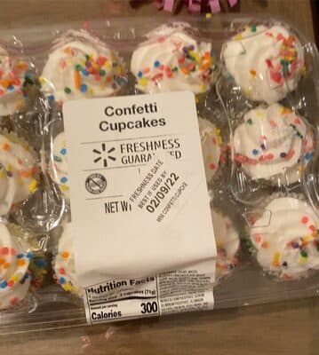 Confetti Cupcakes