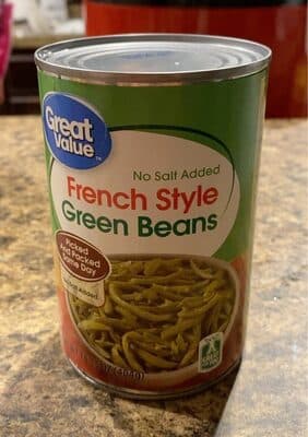 No Salt Added French Style Green Beans