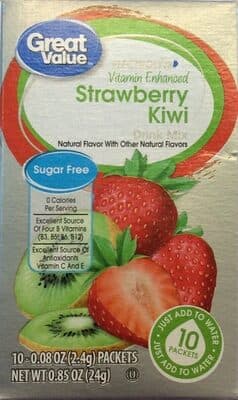 Kiwi Strawberry Flavor Vitamin Enhanced Fitness Drink Mix