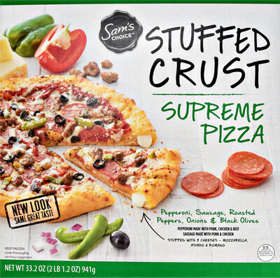 STUFFED CRUST PIZZA, SUPREME