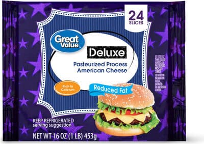 American Deluxe Reduced Fat Pasteurized Process Cheese