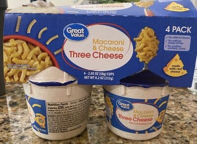 Three Cheese Macaroni & Cheese Dinner