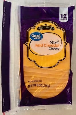 Mild Cheddar Deli Style Sliced Cheese