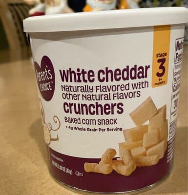 White cheddar crunchers