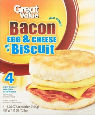 Bacon Egg & Cheese on a Biscuit
