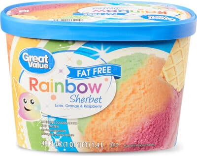 Rainbow Lime, Orange & Raspberry Sherbet