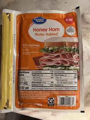 Honey Ham Water Added
