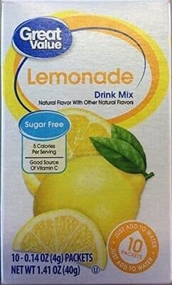 Lemonade Flavor Drink Mix