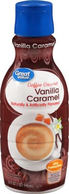 Vanilla Caramel Flavored Coffee Creamer