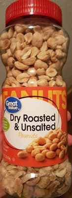 Dry Roasted Unsalted Peanuts