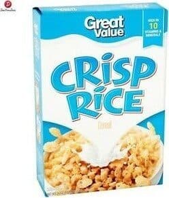 Rice Crisps Toasted Rice Cereal