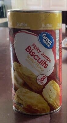 Butter Flavor Flaky Jumbo Biscuits