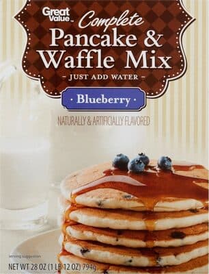 Blueberry Flavored Complete Pancake & Waffle Mix