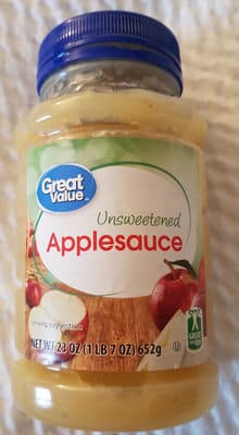 Unsweetened Applesauce