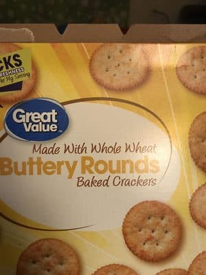Buttery Rounds Flavored Baked Crackers