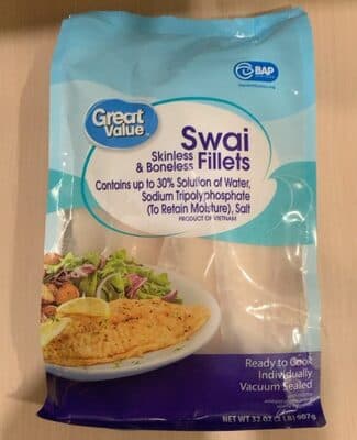 SKINLESS & BONELESS SWAI FILLETS