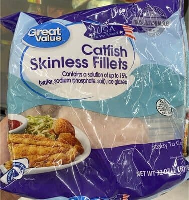 Catfish skinless fillets