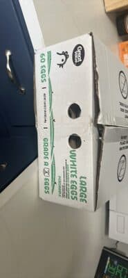 Hard Boiled White Eggs
