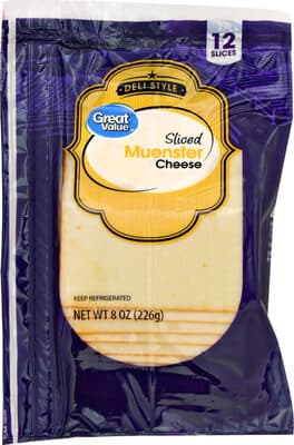 Muenster Sliced Deli Style Cheese