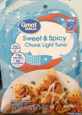 Sweet & Spicy Wild Caught Chunk Light Tuna