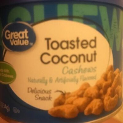 Toasted Coconut Flavored Cashews