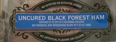 Uncured Black Forest Ham