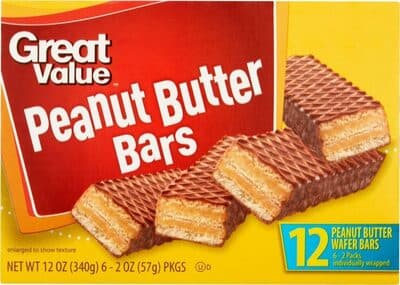 Peanut Butter Wafer Bars