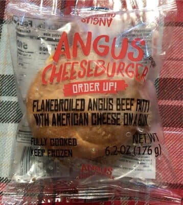 Angus cheeseburger