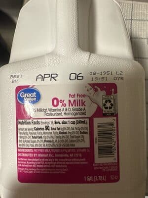 Fat Free Milk