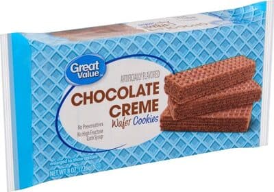 Chocolate Creme Flavored Wafer Cookies
