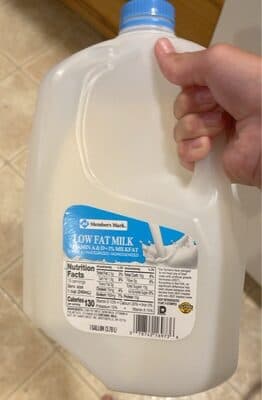 Low fat milk