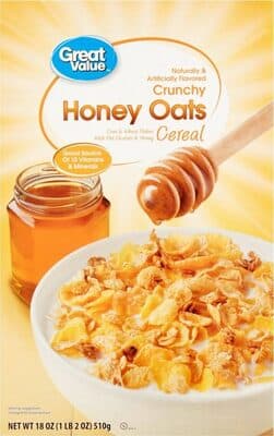 Crunchy Honey Oats Natural Honey Flavored Multigrain Cereal with Granola