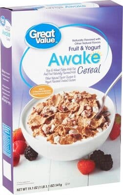 Fruit & Yogurt Crispy Rice and Wheat Cereal with Oat and Naturally Fruit Flavored Clusters and Yogurt Flavored Coated Clusters