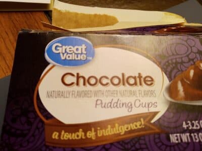 Chocolate Flavored Pudding Cups