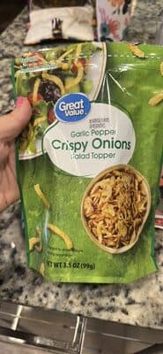 Garlic Pepper Crispy Onions