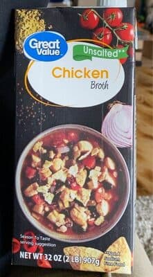 Unsalted Chicken Broth
