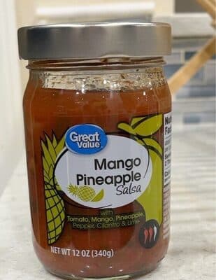Mango Pineapple Salsa with Tomato, Pepper, Cilantro & Lime