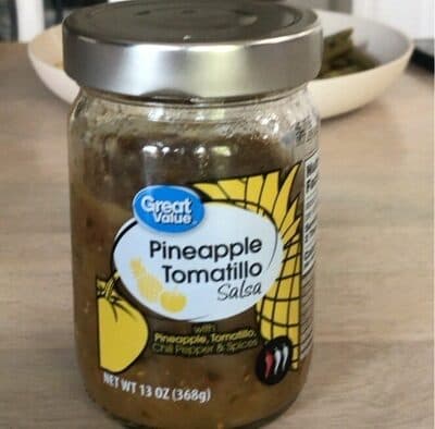 Pineapple Tomatillo with Pineapple, Tomatillo, Chili Pepper & Spices Salsa