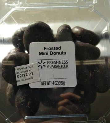 Frosted Mini Donuts